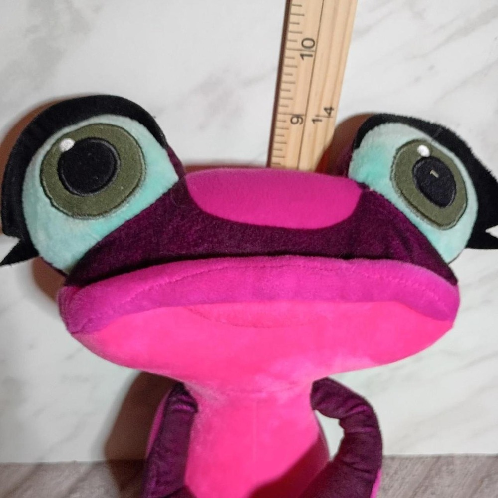 Kohls Cares Rio 2 Gabi Poison Dart Frog Plush Pink Purple Stuffed Animal 2014 - Picture 5 of 5